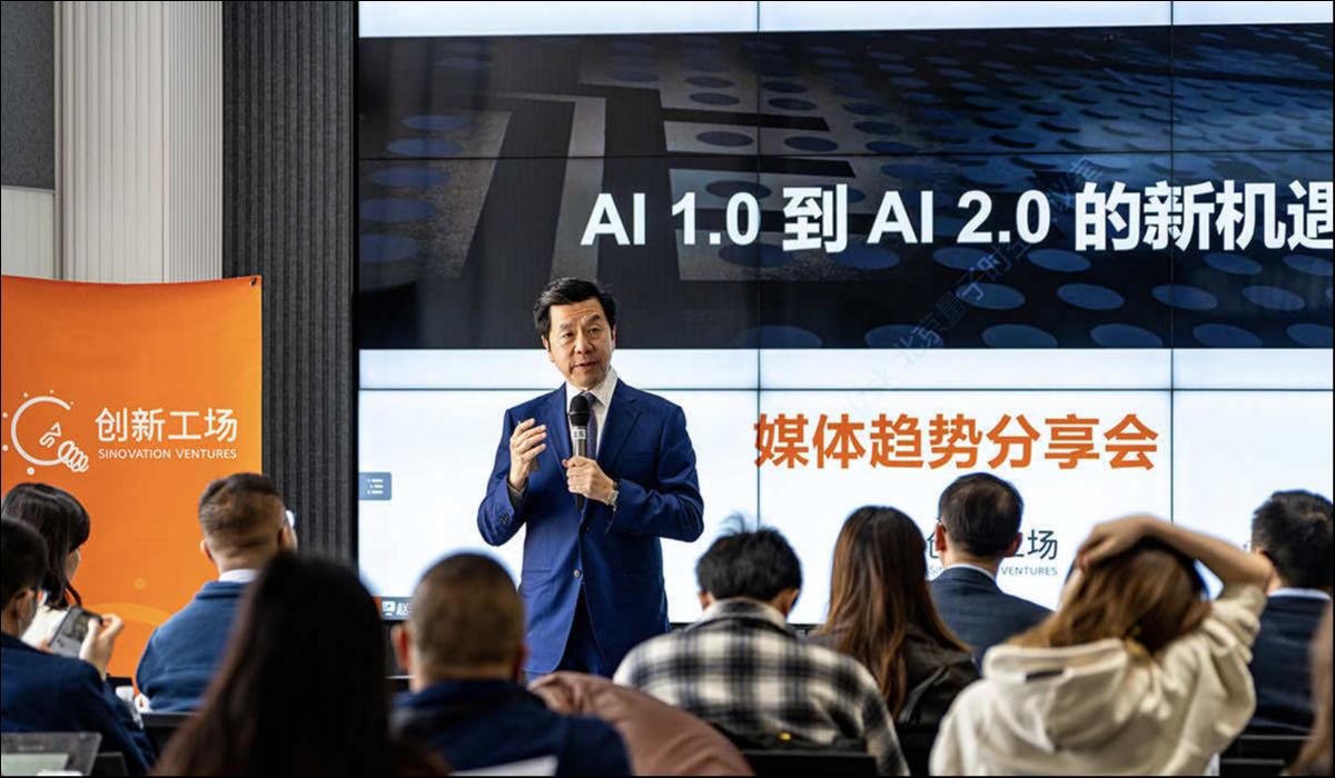 图片:AI主题演讲分享会